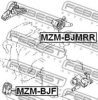 FEBEST MZM-BJMRR Engine Mounting